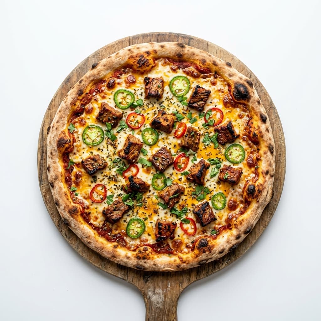 Beef Tikka Pizza