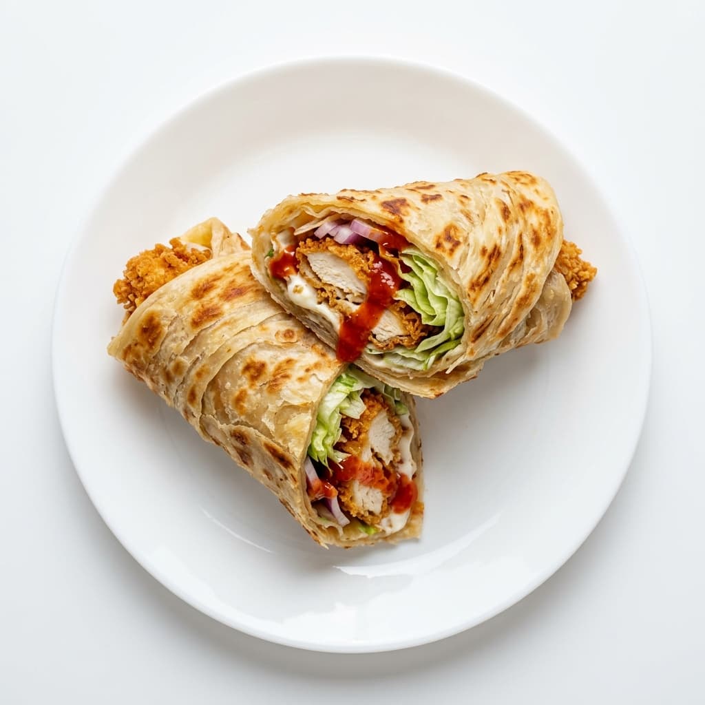 Crispy Paratha Roll