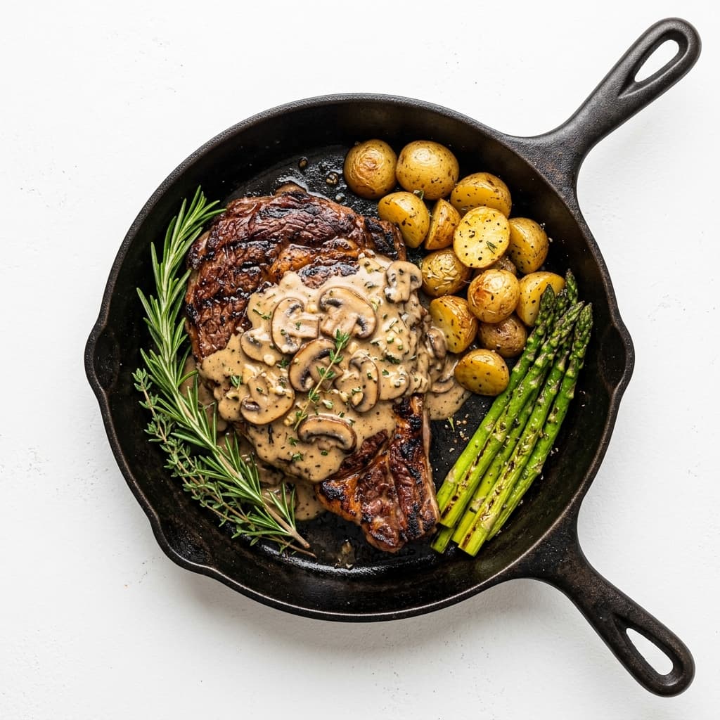Mushroom Steak
