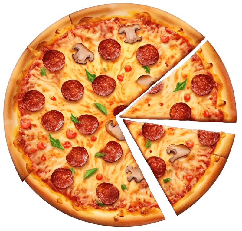 Delicious pizza