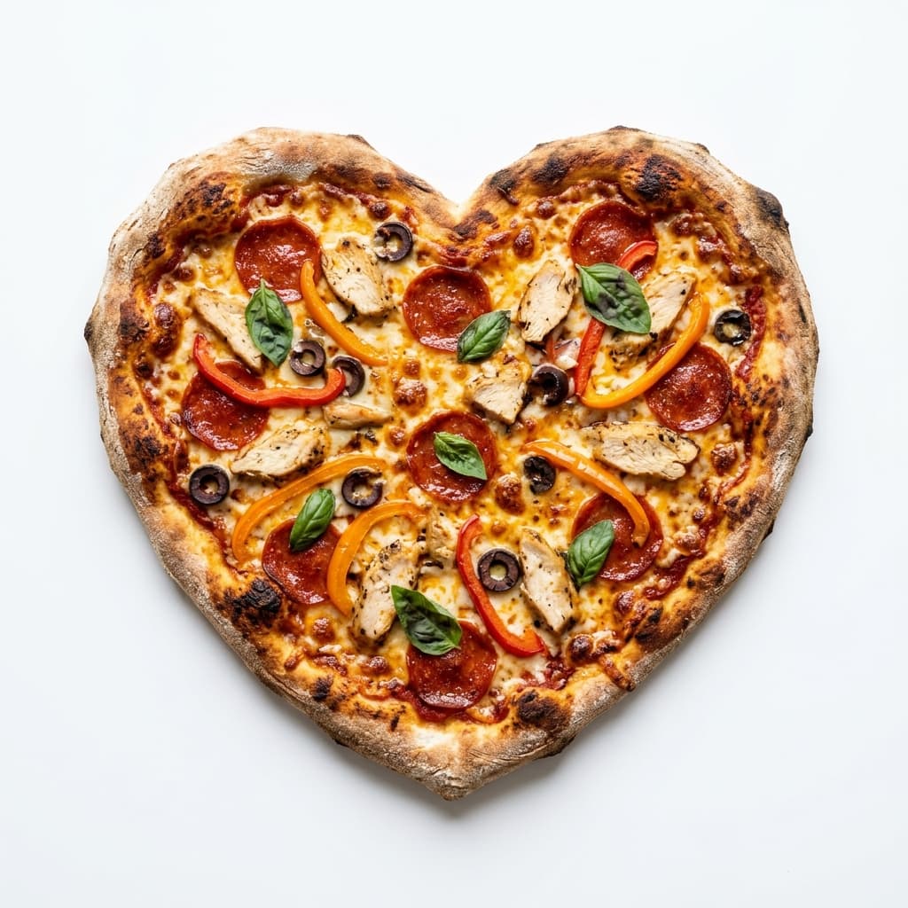 Heart Pizza